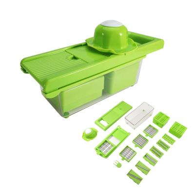 China Stocked 10 in 1 Multifunctional Vegetable Grater Kitchen Fruit Slicer Best Selling Vegetable Cutter OEM Manual Cutter for sale