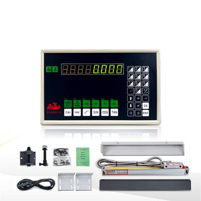 China HXX one axis lathe dro digital readout scale grid linear ruler 276*173*77 mm 296*195*70mm for sale