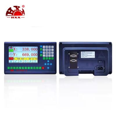 China Hxx CE certification 2axis dro digital readout gcs903-2 for all machines with 2pcs 5um linear scales GCS903-2 for sale