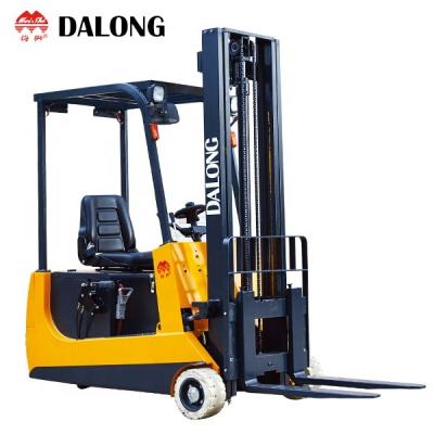 China Building Material Shops Balanced Mini Type Electric Forklift 1.3t 3200mm Small Type for sale