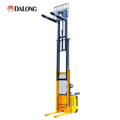 China Building Material Stores DALONG Battery Stacker Machine Price 2t 5500mm With Manual EPS Stacker For Warehouse for sale