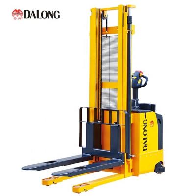 China Building Material 2t 3000mm Stores DALONG Battery Stacker Forklift With EPS Power Pallet Stacker For Warehouse for sale