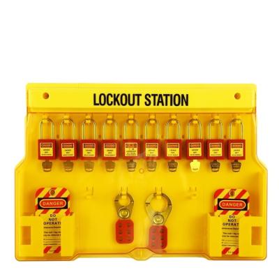 China Protable Padlock Station Latest Technology Safe Hot Pad Lock Products Lockout Station for sale