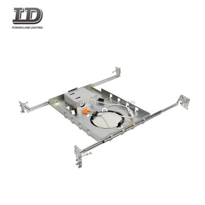 China Hot Sale Iron LED Lights Flanged Rough-in Expanding Plate Bars For 4 Inch Models for sale