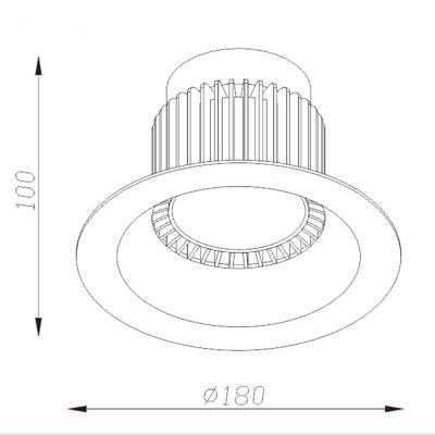 China Downlights factory price 4