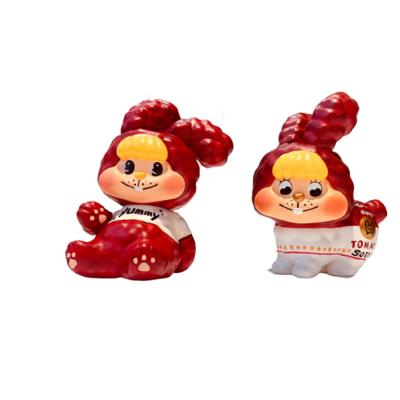 China Custom Toy Small Cartoon Character Resin Figure Cartoon Toy WOWORKS Resin Figures for sale