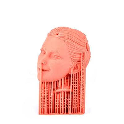 China WOWORKS Prototype Tuning 3D Red White Wax Print Custom 3D Printing Service for sale