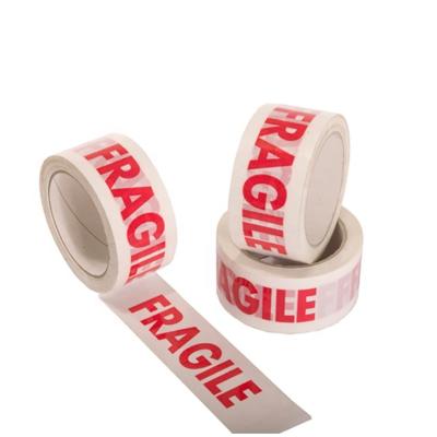 China Waterproof Customized Printing Fragile Adhesive Packing Tape for sale