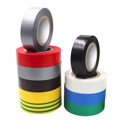 China Heat Resistant Adhesive Tape Netting PVC Insulation Electrical Tape for sale