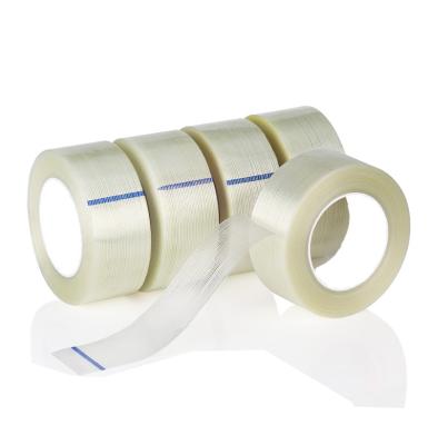 China High Quality Waterproof Polyester Fiberglass Reinforced Filament Tape for sale