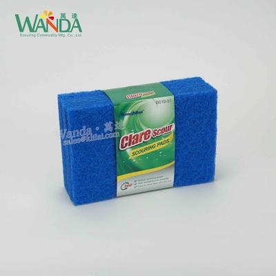 China Durable Non-abrasive Nylon Cleaning Pad Washing Cleaning Cleaning Products Dish Pad for sale