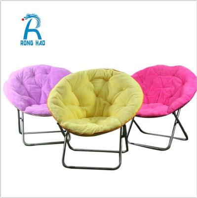 China Modern portable lightweight moon chair for adults, round beach chair, camping chair for sale