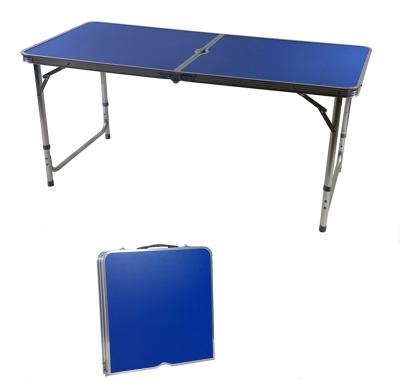 China Long Term Durability Folding Metal Folding Promotional Outdoor Picnic Tables for sale