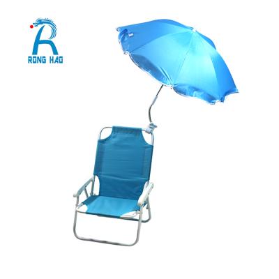 China Long Term Durability Exquisite Design OEM Customized Folding Chair With Sunshade, Kids Folding Beach Chair With Umbrella for sale