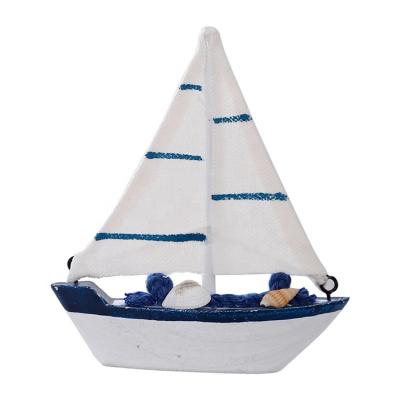 China Europe Bifei Sailboat Model Home Decoration Mini Gifts And Resin Crafts for sale