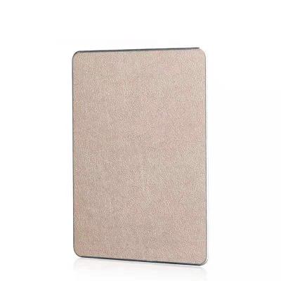 China Top Selling Eco-friendly Leather Metal Aluminum Mouse Pad Computer Accessories China Factory for sale