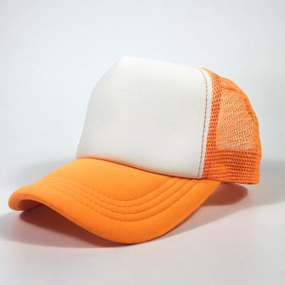 China breathable & Wholesale Fashion Trend Simple Empty Baseball Fitted Trucker Mesh Hat Waterproof Customized Hat for sale