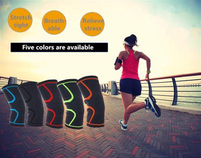 China Universal Sports Nylon Knee Pads For Running Men And Women Fitness Running Knee Pads Outdoor Rise Sports for sale