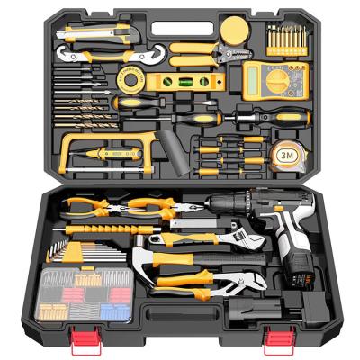 China Hot Selling Cordless Machine Tool Combination Kits Li-ion Battery Machine Power Drills Set Electric Tool Kits for sale