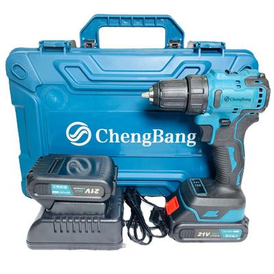 China Mini Cordless Screwdriver 21v Impact Electric Drill Machine Tool Combination Kits Lithium Battery Portable Rechargeable Drill for sale