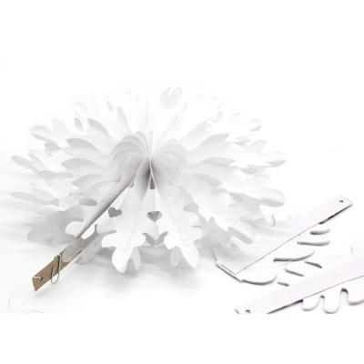 China Factory Sale Various Widely Used Christmas Decoration Snowflake Fan Supplies for sale