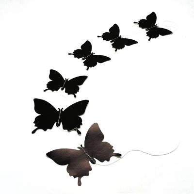 China Disposable Party Supplies Hanging Decoration Garland-paper Butterfly for sale