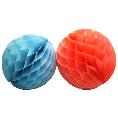 China Craft Birthday Party Christmas Decoration Supplies Ball paper honeycomb ball for sale