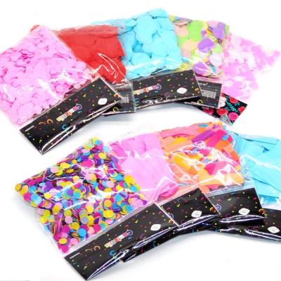 China Economical Custom Design 2021muti-color shape foil tissue Paper Confetti for sale