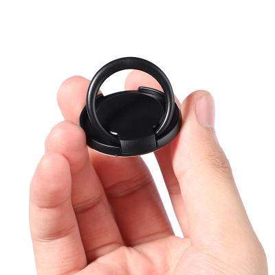 China Strong Adsorption One Hand Ring Buckle Mobile Phone Ring Holder Phone Finger Grip Holder Anti-skid Finger Phone Holder for sale