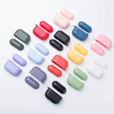 China For Custom Wholesale Multicolor Protective Earphone Earphone Case Plastic Earphone Sleeve Headset Accessories for sale