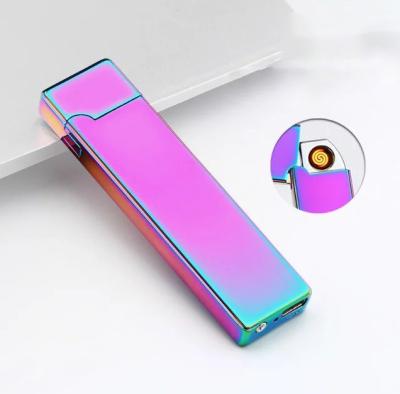 China New Arrival Dual Coil Ignition Electric Igniter USB Charging Windproof Arc Lighter for sale