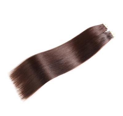 China Hot Selling 12A Russian Hair Double Drawn Blonde Cuticle Aligned Tangle Free Tape In Raw 100% Virgin Natural Tape In Hair Extension for sale