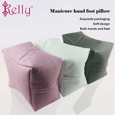 China Waterproof / Abrasion Resistant Nail Art Arm Rest Hand Cushion Pillow For Manicure for sale