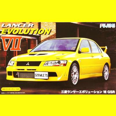 China DIY Model Car Kit 4968728039206 ID-179 Mitsubishi Lancer VII GSR Evolution With Window Chassis Model Car Masking Kit for sale