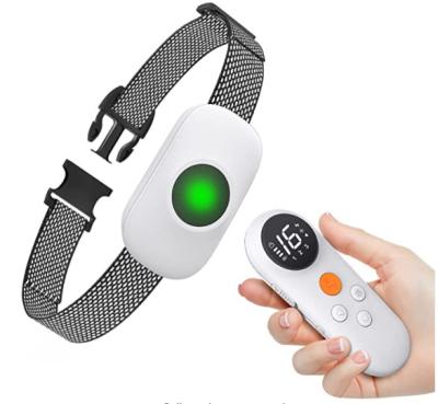 China Warning Tone+Vibrate+Static Shock Newcomer Portable Dog Training 3 Training Modes: Beep, Vibration, Barking Rechargeable Static Shock Remote Control 500m for sale