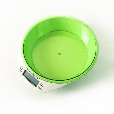 China Welland Tare Function LCD Screen Stainless Steel Bowl Non-automatic Pet Food Weighing Container For Dog Cat for sale