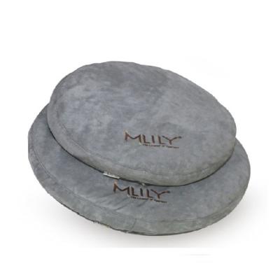 China Super Soft Memory Foam Round Pet Cushion Dog Cat Bed Cushion for sale