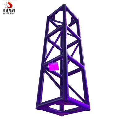 China Hang light aluminum screw truss,bolt truss.background truss,show truss for sale