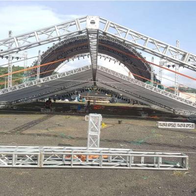 China Outdoor and indoor aluminum outdoor event concert performance exhibition truss lighting truss speaker truss on sale for sale