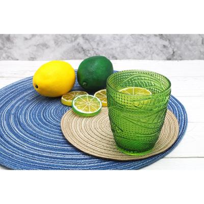 China Modern manufacturing lead-free cylindrical safe color grade food style japanese tea cup set single wall glass cup for sale