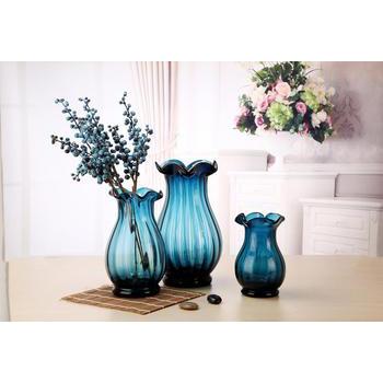 China 26cm contemporary best selling wedding flower glass vase good quality 2020 cheap luxury for sale