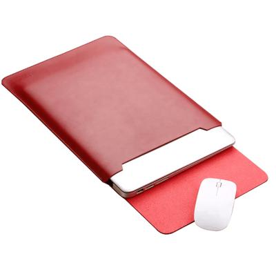 China Ultra Thin 13 Inch Laptop Sleeve Notebook Protective Case For MacBook Case, PU Tablet Shockproof Leather Carrying Case With Pocket Sleeve Case Accessory Bag for sale