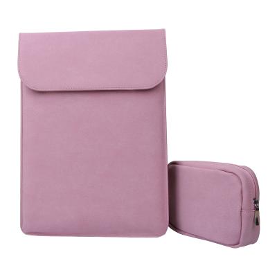 China Wear-Resitance Daily Use Customize 15 Inch PU Leather Laptop Sleeve For Apple Macbook Case for sale