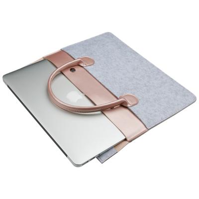 China Wear-Resistant Laptop Handbag Carrying Sleeve for MacBook Pro 15.4