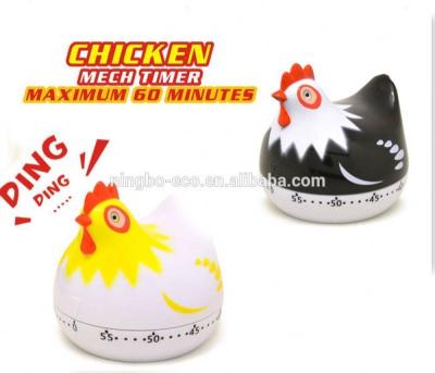 China Viable Chicken Kitchen Animal Timer, Lovely Chick Digital Kitchen Timer, Kitchen Timer Clockwork Hen for sale