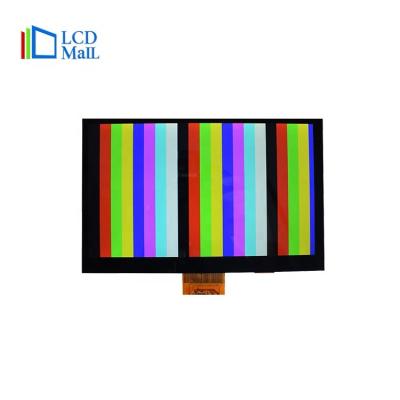 China 24bit RGB 800x480 LCD-Display Auto TFT-Bildschirm mit LVDS 40 Pin zu verkaufen