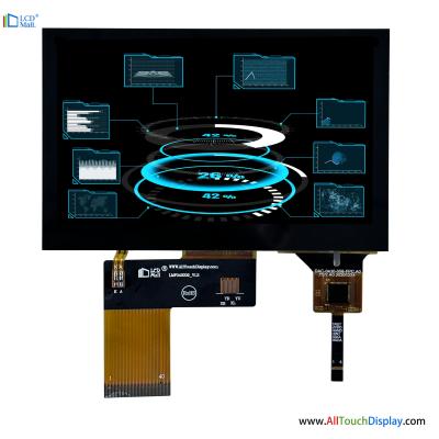 中国 4.3インチ GT911 CTP IC TFT LCD ディスプレイ IIC インターフェイス CTP タッチパネル 販売のため