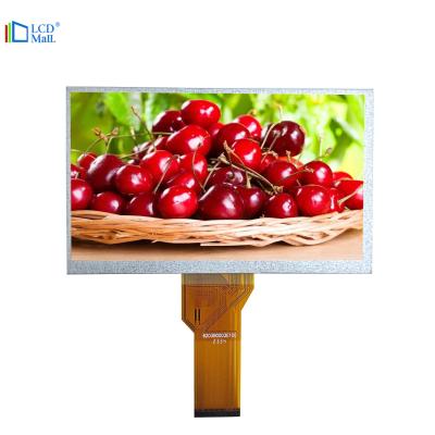 Cina Display LCD a schermo personalizzato 7 pollici 800*480 Interfaccia RGB trasmissibile 350cd in vendita