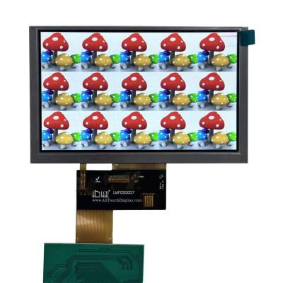 China 5 Zoll WVGA TFT-Display mit RGB-Schnittstellen-FPC-Anschluss zu verkaufen