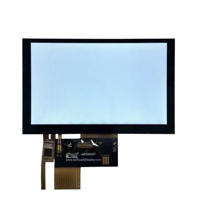 China LCD Mall 5 inch TFT LCD-module-display met CTP-aanraakpaneel IPS Viewing 400cd/M2 Te koop